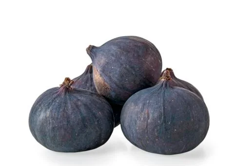 Fresh figs on a white background Stock Photos
