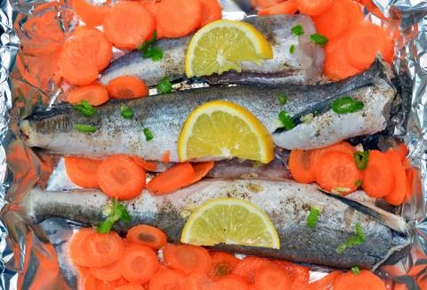 Fresh fish Stock Photos
