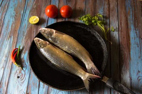 Fresh fish Stock Photos