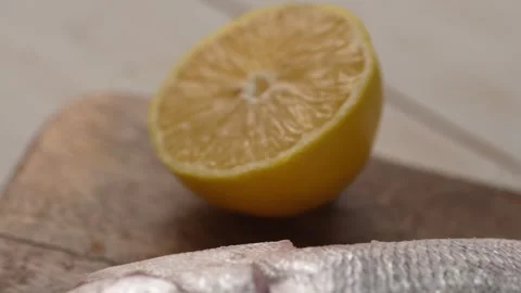 Fresh Fish Ready for Culinary Preparation. Stock Footage 259178573