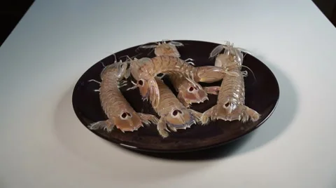 Fresh fish  with red scales Stock Footage 44192054