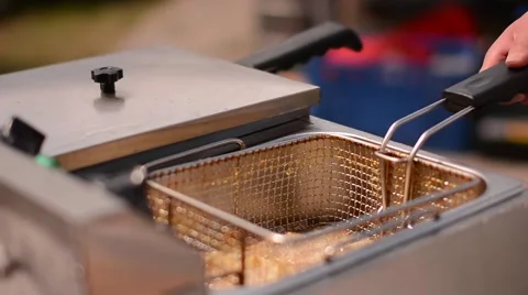 Fresh Fries. Fast food, many kinds Stock Footage 59086246