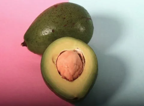 Fresh Fruit Avocado. Stock Photos