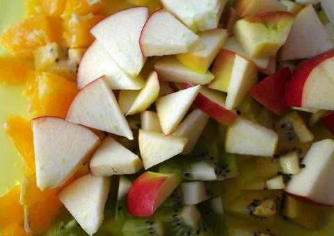 Fresh fruit for desert Stock Photos