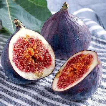 Fresh fruit figs Stock Photos