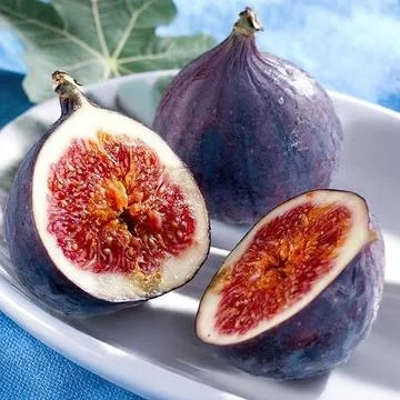 Fresh fruit figs Stock Photos