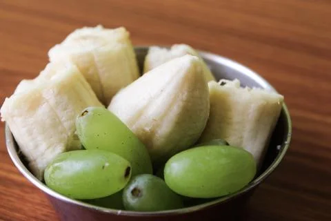 Fresh fruit salad Stock Photos