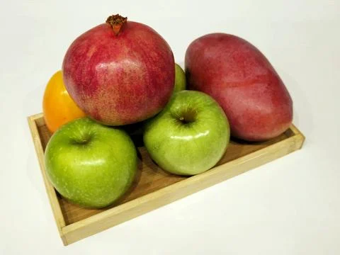 Fresh Fruit Tray Stock Photos