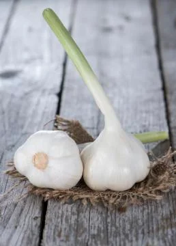 Fresh garlic Stock Photos