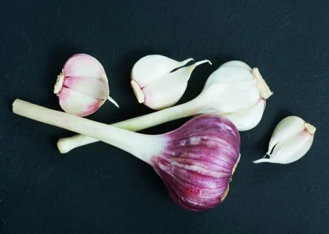 Fresh garlic Stock Photos