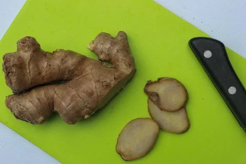 Fresh ginger Stock Photos