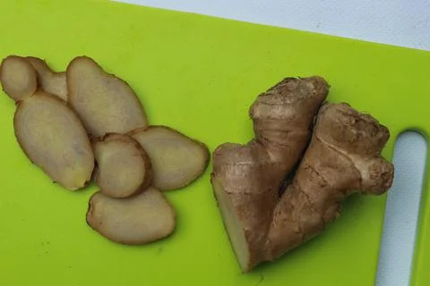 Fresh ginger Stock Photos