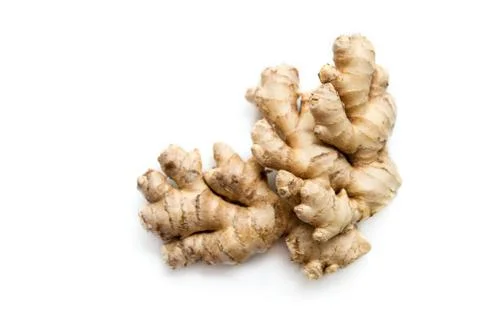 Fresh ginger root Stock Photos