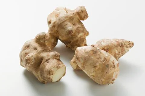 Fresh ginger roots Stock Photos