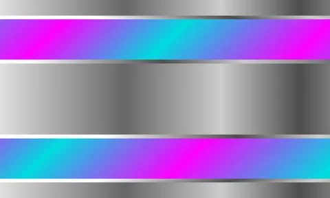 Fresh Gradient Silver Metallic Background Modern Stock-Illustration