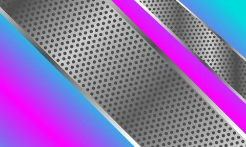 Fresh Gradient Silver Metallic Background Modern Stock Illustration