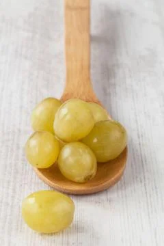 Fresh grape grains Stock Photos