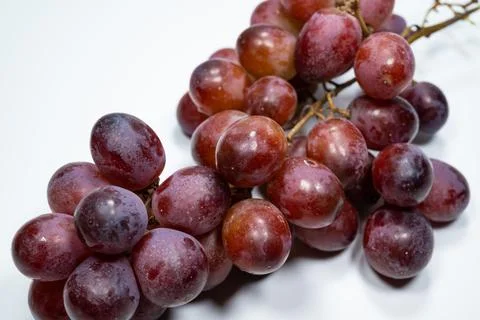 Fresh grape on white background 写真素材