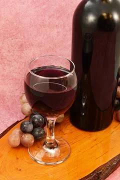 Fresh Grape Wine Stock Photos