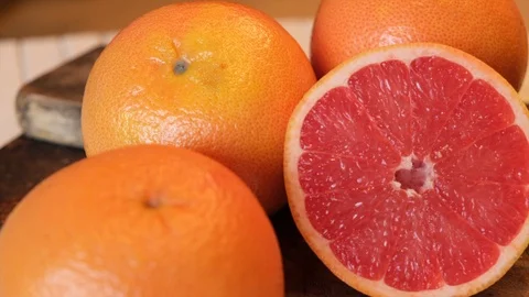 Fresh Grapefruit Stock Footage 102473856