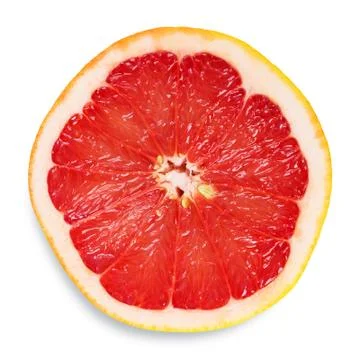 Fresh grapefruit slice Foto stock