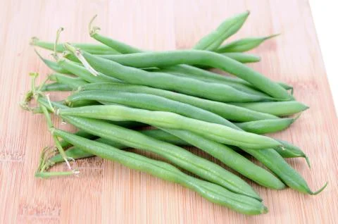 Fresh green bean Stock Photos