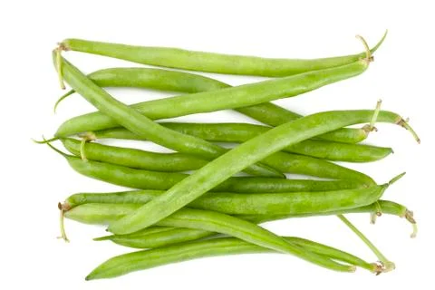 Fresh green beans Stock Photos