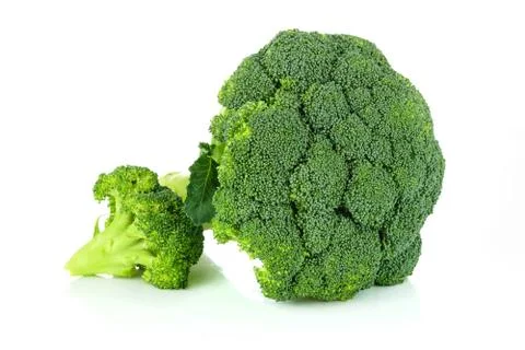 Fresh green broccoli Stock Photos