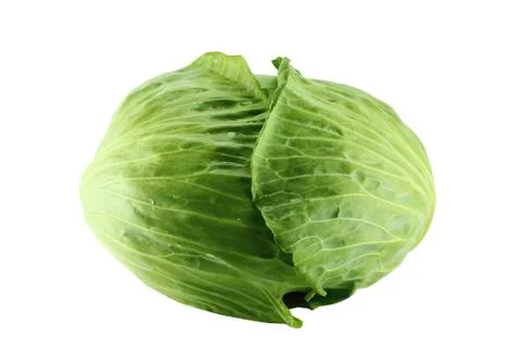 Fresh green cabbage Stock Photos