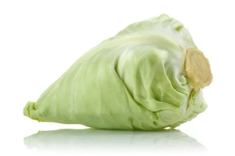 Fresh green cabbage Stock Photos
