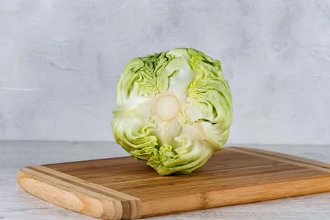 Fresh green cabbage Stock Photos