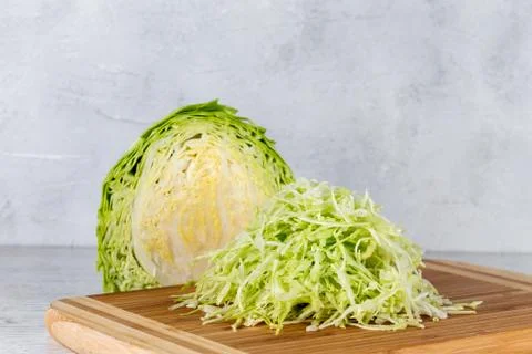 Fresh green cabbage Stock Photos