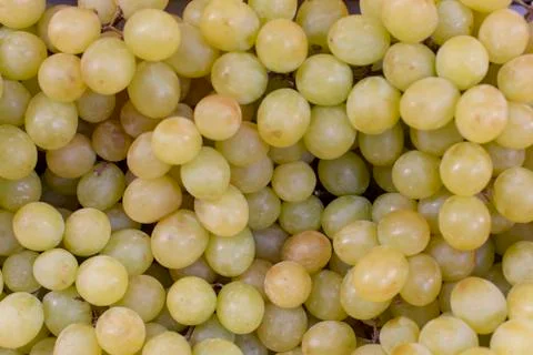 Fresh green grape abstract fruit colorful pattern texture background Stock Photos