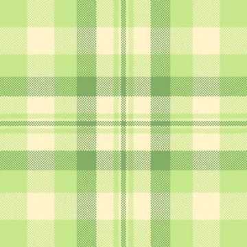 Fresh green plaid pattern. Textured and classic, ideal for backgrounds, texti Illustrazione stock