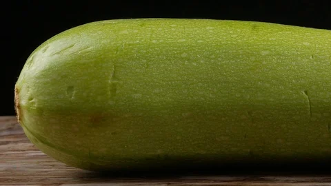 Fresh green zucchini Stock Footage 102182805