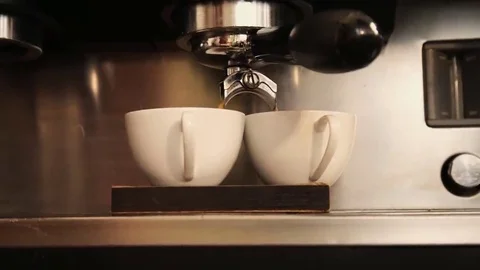 Fresh Ground Coffee drink Stock Footage 69166893