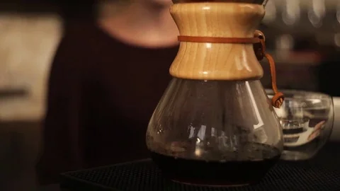 Fresh Ground Coffee drink Stock Footage 69167038