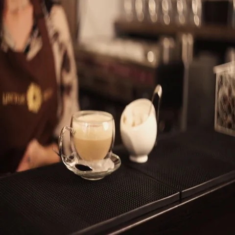 Fresh Ground Coffee drink Stock Footage 69593058