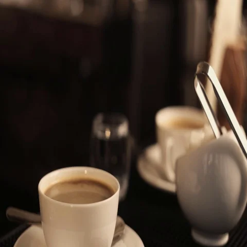 Fresh Ground Coffee drink Stockbeeldmateriaal 69609786