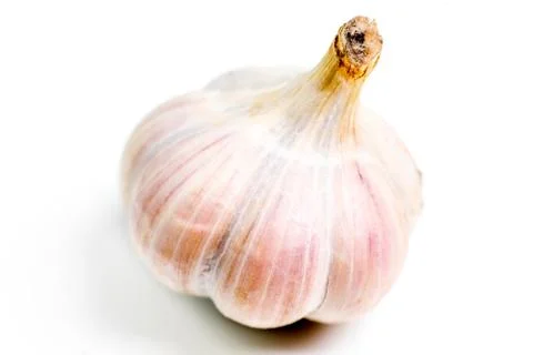 A fresh group of vegetables on white background Stock Photos