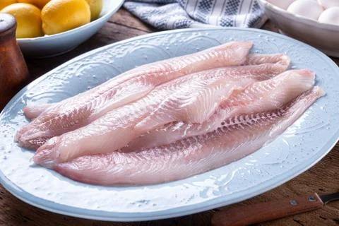 Fresh Haddock Fillets Stock Photos