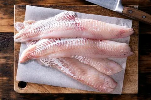 Fresh Haddock Fillets Stock Photos
