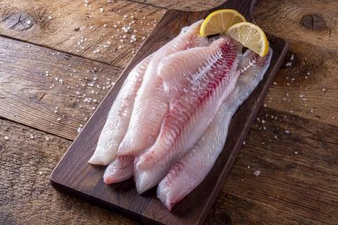 Fresh Haddock Fillets Stock Photos