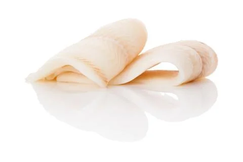 Fresh halibut steak. Stock Photos