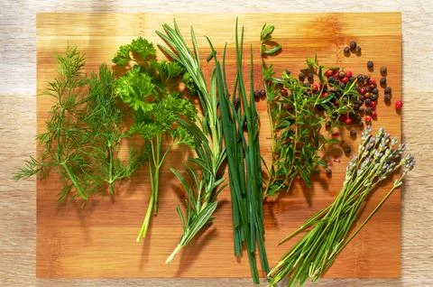Fresh Herbs Stock Photos