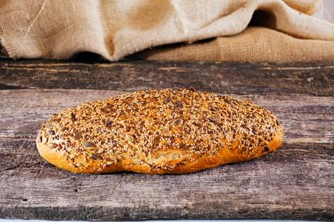 Fresh homemade bread Stock Photos