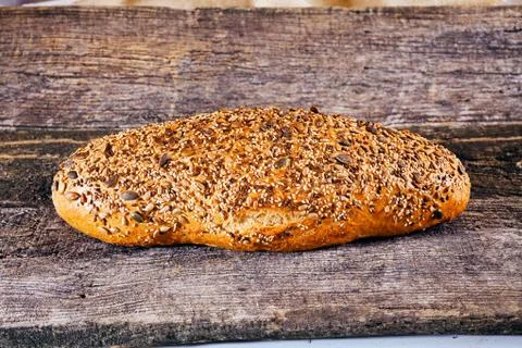 Fresh homemade bread Stock Photos