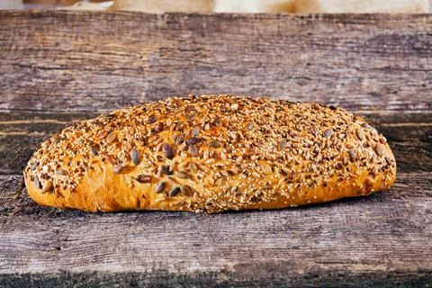 Fresh homemade bread Stock Photos