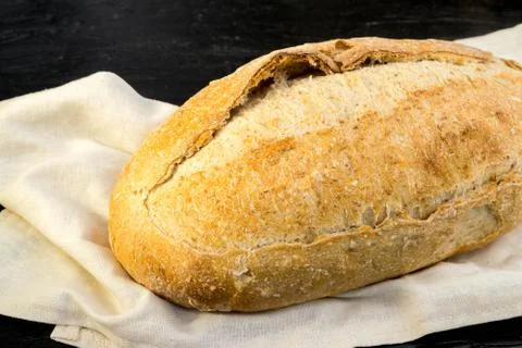 Fresh homemade bread Stock Photos
