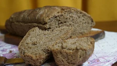 Fresh Homemade Bread Stock Photos